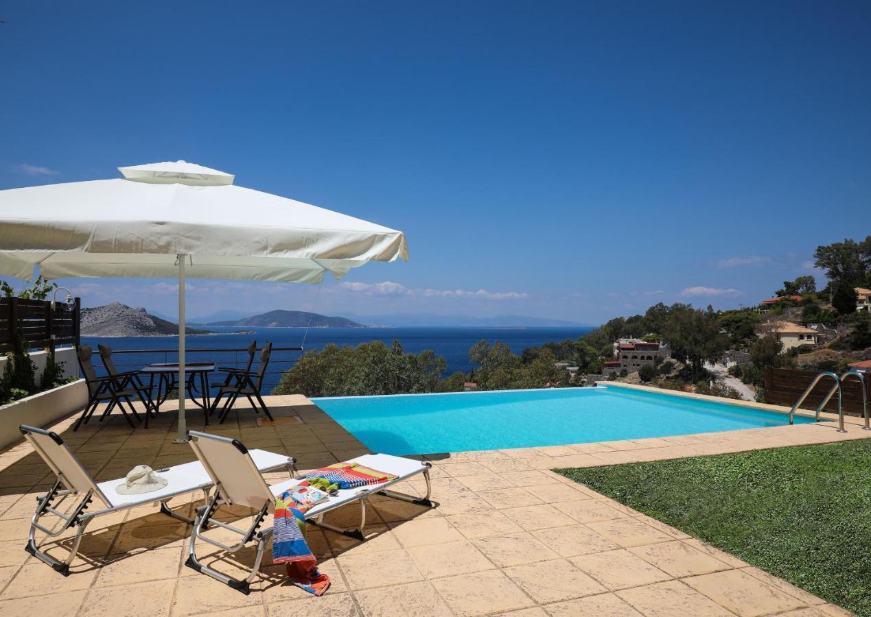 Eucalyptus Villa Aegina Bagian luar foto