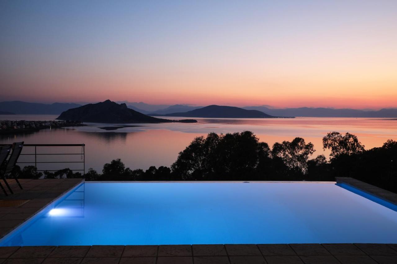 Eucalyptus Villa Aegina Bagian luar foto