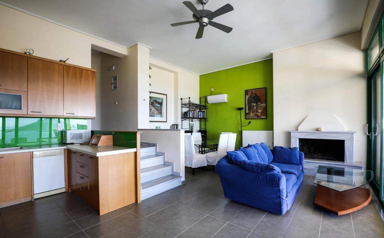 Eucalyptus Villa Aegina Bagian luar foto