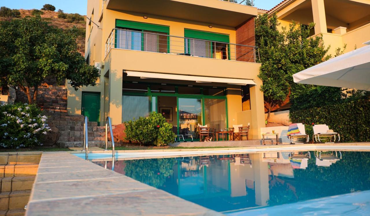 Eucalyptus Villa Aegina Bagian luar foto